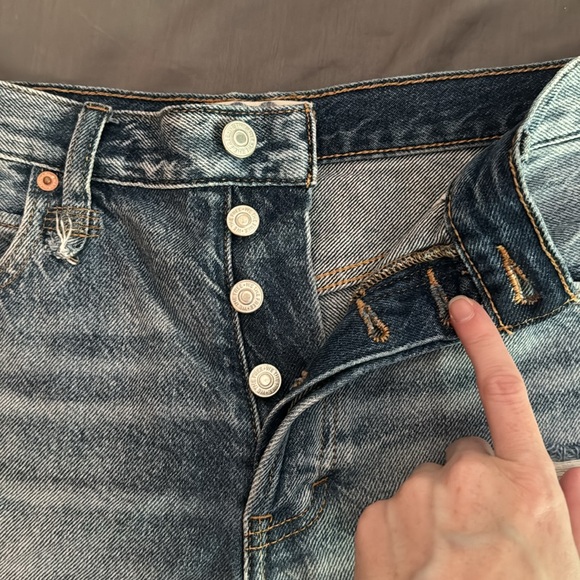 We the Free cutoff denim shorts - Picture 3 of 4